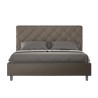 Lit double avec rangement 170x190 moderne rembourré Priya M2 Remises