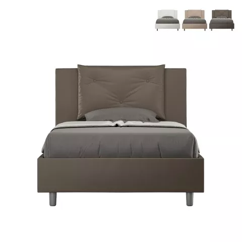 Opbergbed 120x200 Franse twijfelaar gestoffeerd Appia P1 Aanbieding