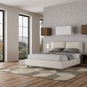 Lit double avec rangement 160x200 coussins rembourrés Antea M1 Dimensions