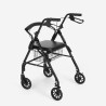 Hazel opvouwbare rollator met zitje voor ouderen en gehandicapten Aanbod