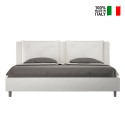 King size tweepersoonsbed met opbergruimte 180x200 gestoffeerd Appia K Aanbod