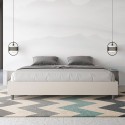 Lit double avec rangement 180x200 sommier king size Azelia K Achat
