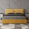 Tweepersoonsbed met opbergruimte 160x190 stof Mados Giada Agata 