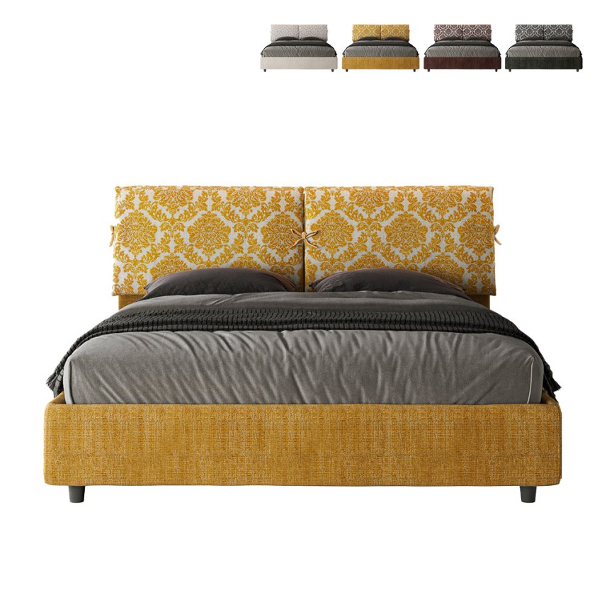 Tweepersoonsbed met opbergruimte 160x190 stof Mados Giada Agata Tweepersoonsbed met opbergruimte 160x190 stof Mados Giada Agata