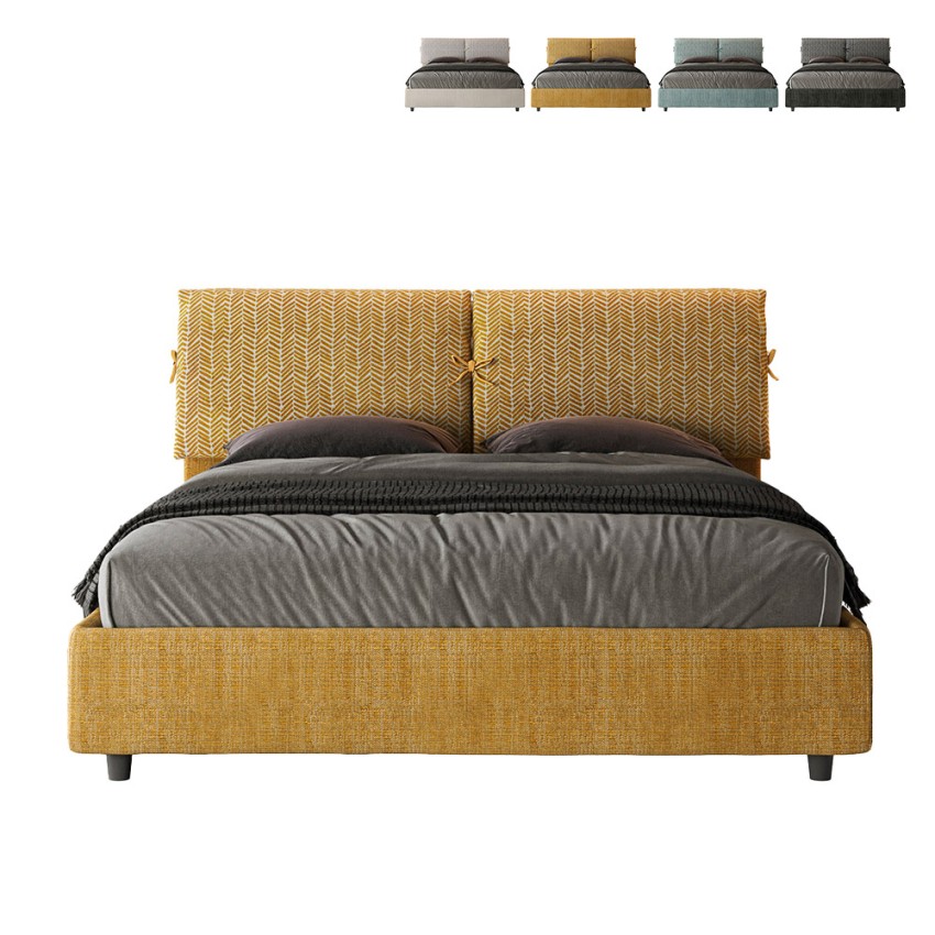 Tweepersoonsbed met opbergruimte 160x190 Mados Giada Aragona Aanbieding Tweepersoonsbed met opbergruimte 160x190 Mados Giada Aragona Aanbieding