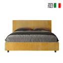 Tweepersoonsbed 160x190 met opbergruimte stof Rosal Norris Labirinto 