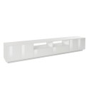 Moderne witte tv-meubel 260cm woonkamer Breid Aanbod