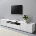 Moderne witte tv-meubel 260cm woonkamer Breid Aanbieding