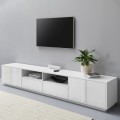 Moderne witte tv-meubel 260cm woonkamer Breid Aanbieding