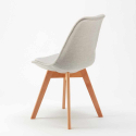 chaise de salle à manger et cuisine avec coussin design scandinave Goblet nordique plus Remises