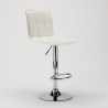Tabouret de bar et cuisine moderne en similicuir design Phoenix 
