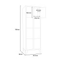 Hoch metalen locker met 8 vakken voor kantoor, school of sportschool Catalogus