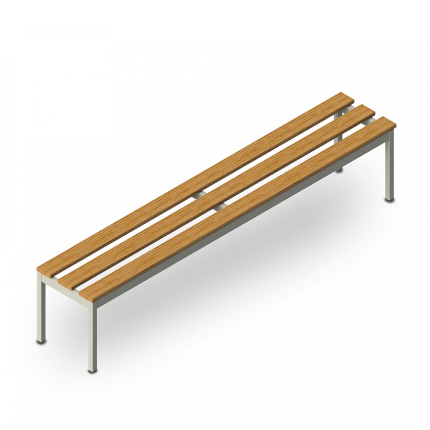 Kleedkamerbank 6 zitplaatsen voor sportschool, zwembad, school 200x37x43cm Sit L Aanbieding Kleedkamerbank 6 zitplaatsen voor sportschool, zwembad, school 200x37x43cm Sit L Aanbieding