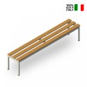 Kleedkamerbank 6 zitplaatsen voor sportschool, zwembad, school 200x37x43cm Sit L Aanbod