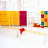 Kleedkamerbank 6 zitplaatsen voor sportschool, zwembad, school 200x37x43cm Sit L Verkoop