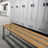 Kleedkamerbank 6 zitplaatsen voor sportschool, zwembad, school 200x37x43cm Sit L Kortingen