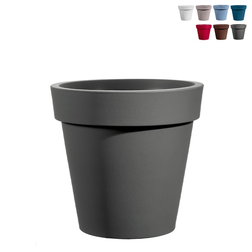 Cache-pot ø 80 cm bar de jardin extérieur design moderne Easy Remises