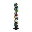 Verticale houten kolomboekenkast met 13 planken hoog 195 cm Zia Veronica H Voorraad