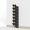 Étagère à vin murale design 14 bouteilles Zia Gaia WSH Caractéristiques