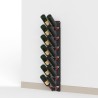 Étagère à vin murale design 14 bouteilles Zia Gaia WSH Caractéristiques