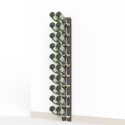 Porte-bouteilles mural pour 20 bouteilles design cave à vin Zia Gaia WMH Achat