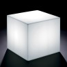 Pouf d'extérieur table basse de jardin cube lumineux LED RGB Home Fitting Offre