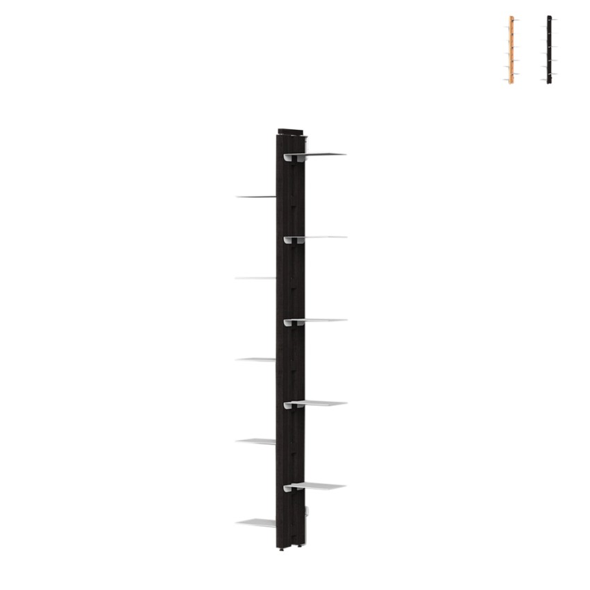 Étagère murale design pour plantes d'intérieur 10 niveaux Zia Flora WMH Promotion