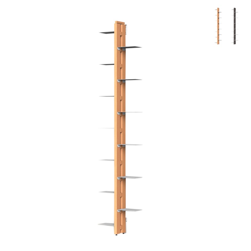 Étagère murale design pour plantes d'intérieur 13 étagères Zia Flora WH Promotion Étagère murale design pour plantes d'intérieur 13 étagères Zia Flora WH Promotion
