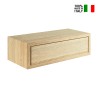 Wandplank met lade voor hal, woonkamer, kantoor Lego 