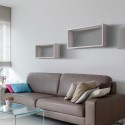 Set van 2 rechthoekige wandplank kubussen modern design Bislungo 