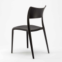 Lot de 20 Chaises de bar et restaurant empilables en polypropylène Parisienne 