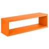 Moderne rechthoekige wandplank kubus design plank Regolo Aanbieding