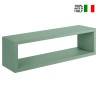 Moderne rechthoekige wandplank kubus design plank Regolo 