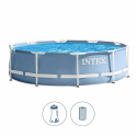 Piscine Ronde Prisma Metal Frame 366 cm Intex 28710 Vente