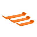 Set van 3 moderne wandplanken voor de woonkamer, model Barchetta Aanbieding