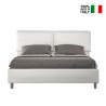 Tweepersoonsbed met opbergruimte 160x190 gestoffeerde kussens Sleeper Aanbod