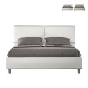 Tweepersoonsbed met opbergruimte 160x190 gestoffeerde kussens Sleeper Aanbieding