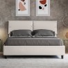 Tweepersoonsbed met opbergruimte 160x190 gestoffeerde kussens Sleeper Kortingen