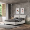 Tweepersoonsbed met opbergruimte 160x190 gestoffeerde kussens Sleeper Verkoop