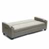 Canapé convertible 2 places clic-clac inclinable en similicuir Ambra Catalogue