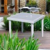 Lot de 12 Tables carrées en Polyrotin 90x90 pour jardin terrasse extérieure Bar et Restaurant Grand Soleil Gruvyer Catalogue