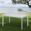 Set van 12 stuks rechthoekige polyrotan tafels 150x90cm Grand Soleil Boheme Aankoop