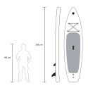 Opblaasbare Stand Up Paddle SUP board voor volwassenen 366cm Origami Pro XL 