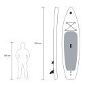 SUP Touring Stand Up Paddle gonflable 12'0 366cm Origami Pro XL 