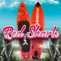 Opblaasbare SUP Stand Up Paddle Board voor kinderen 8'6 260cm Red Shark Junior Aankoop