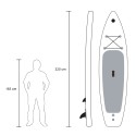 Opblaasbare Stand Up Paddle SUP board voor volwassenen 320 cm Red Shark Pro 