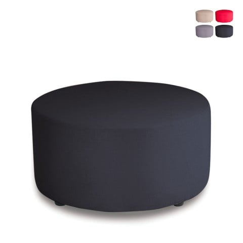 Grote ronde poef Ø 80cm voetenbank woonkamer wachtkamer Aanbieding