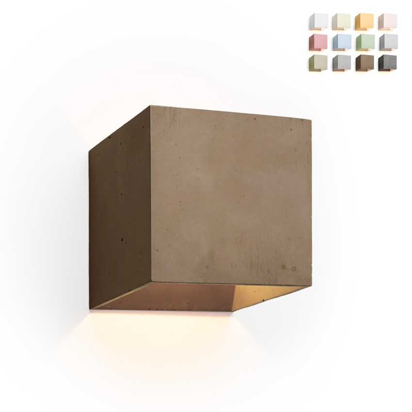 Moderne design wandlamp/applique kubus Cromia Aanbieding Moderne design wandlamp/applique kubus Cromia Aanbieding