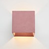 Moderne design wandlamp/applique kubus Cromia 
