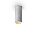 Spot de plafond cylindre suspendu 13cm design moderne Cromia 